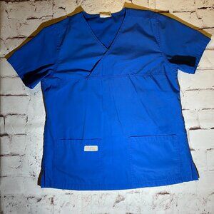 Women's Scrub Top - Urbane - Royal Blue – Medium